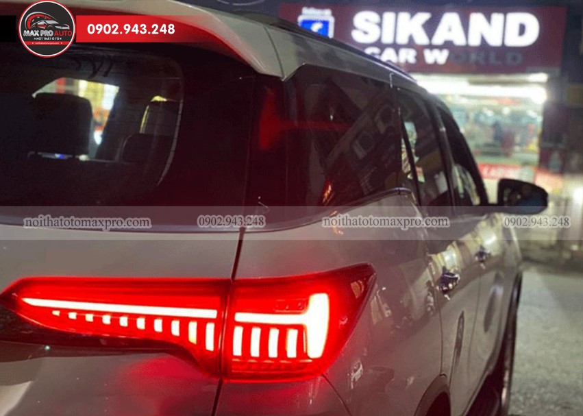 đèn hậu led của fortuner