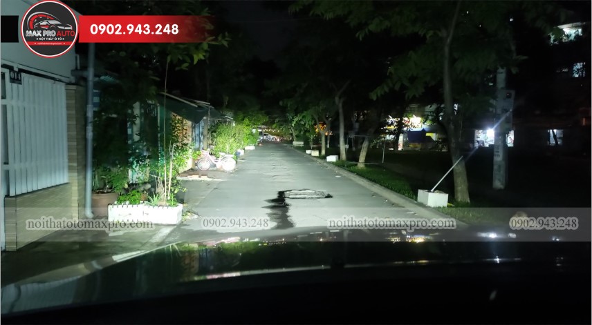 test đèn trước khi giao cho khách hàng