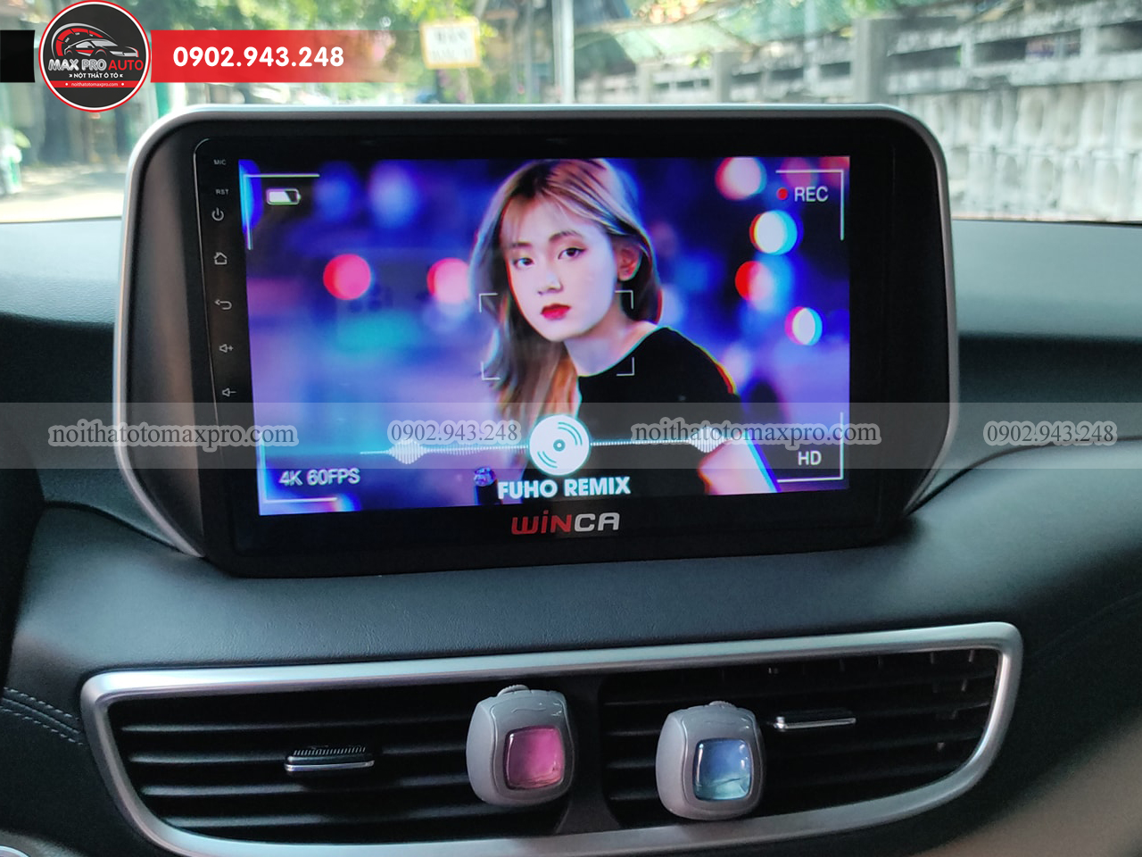 Màn hình được lắp đặt tại Maxpro Auto