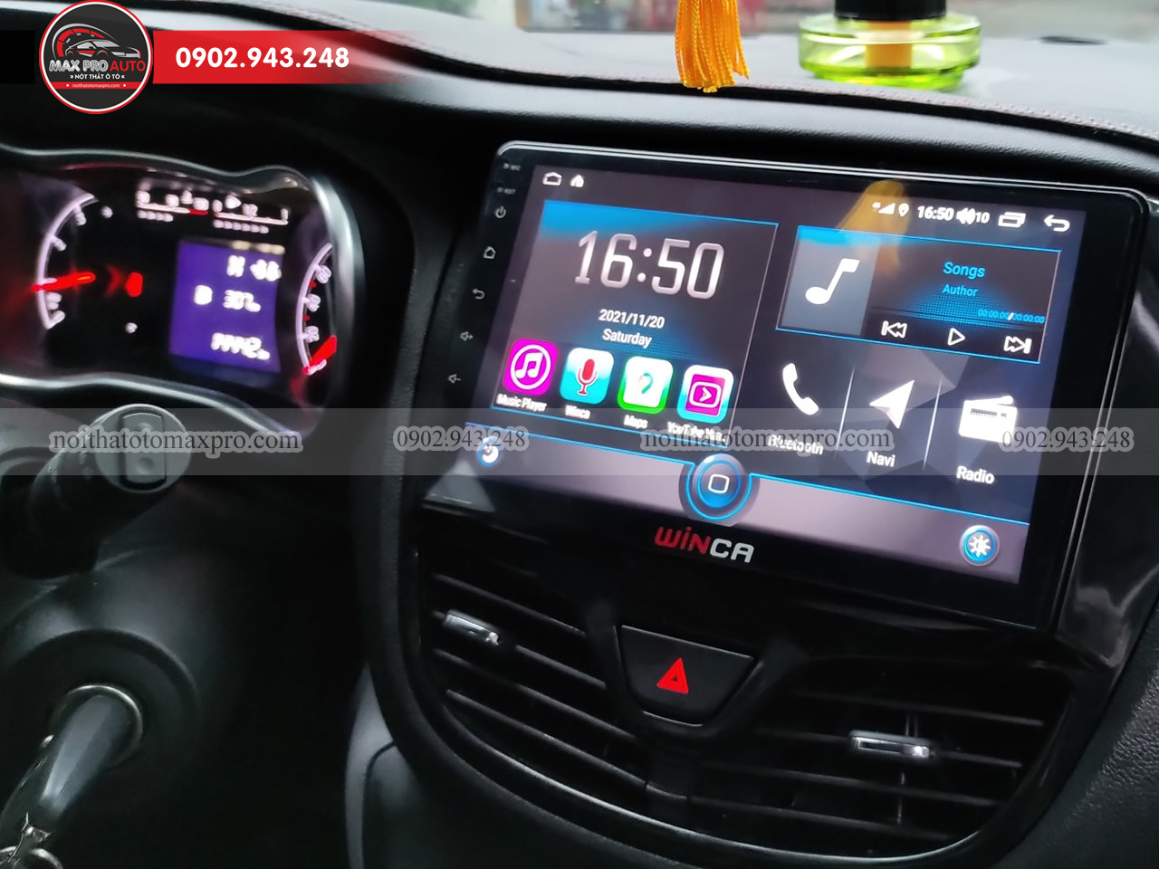 Màn hình được lắp đặt tại Maxpro Auto
