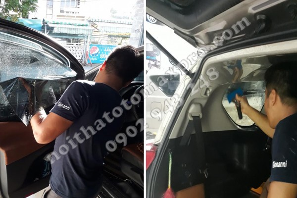 Dán Phim Cách Nhiệt Xe Toyota Innova