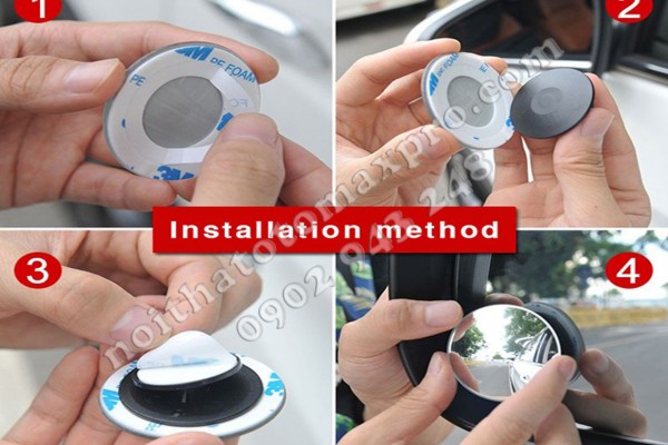 Gương Cầu Lồi 360 Cho Xe Ô Tô