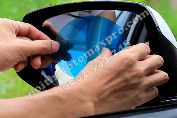 Miếng Dán Nano Chống Bám Nước Gương Chiếu Hậu